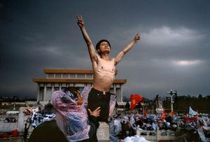 Tiananmen Square. Beijing, China. 1989.