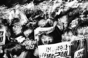 Student Protesters March