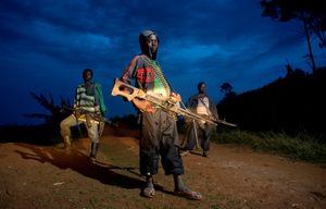 Child Soldiers. From the series "Kids" © Zoran Marinovic.